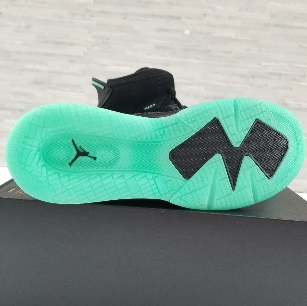 New JORDAN Mars 270 Sneakers Green Glow - Picture 5 of 6